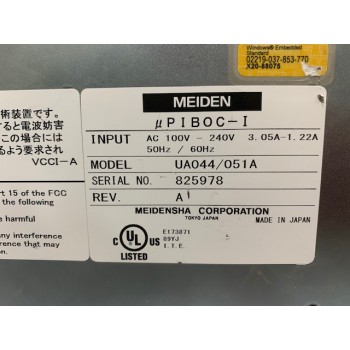 MEIDEN ua044/051A µPIBOC-I Industrial Controller Computer